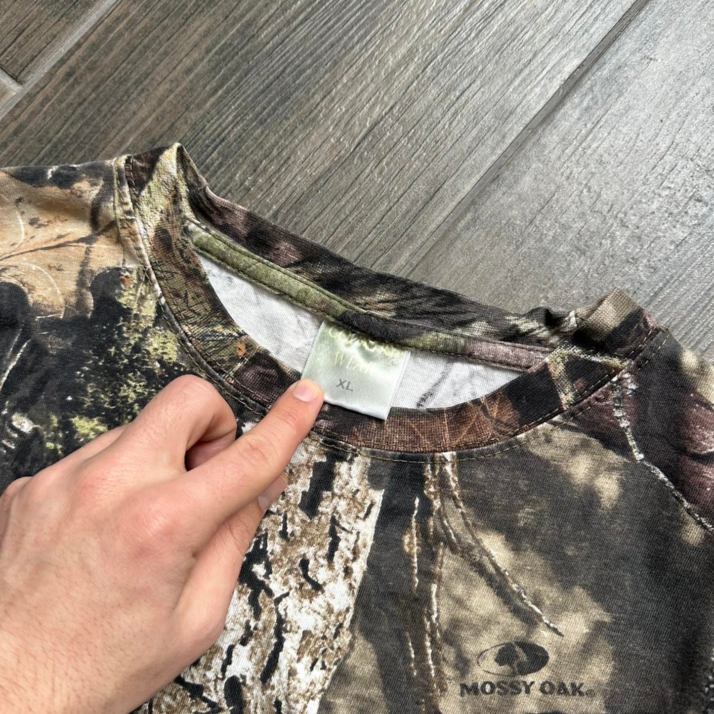 Realtree camo long sleeve tee