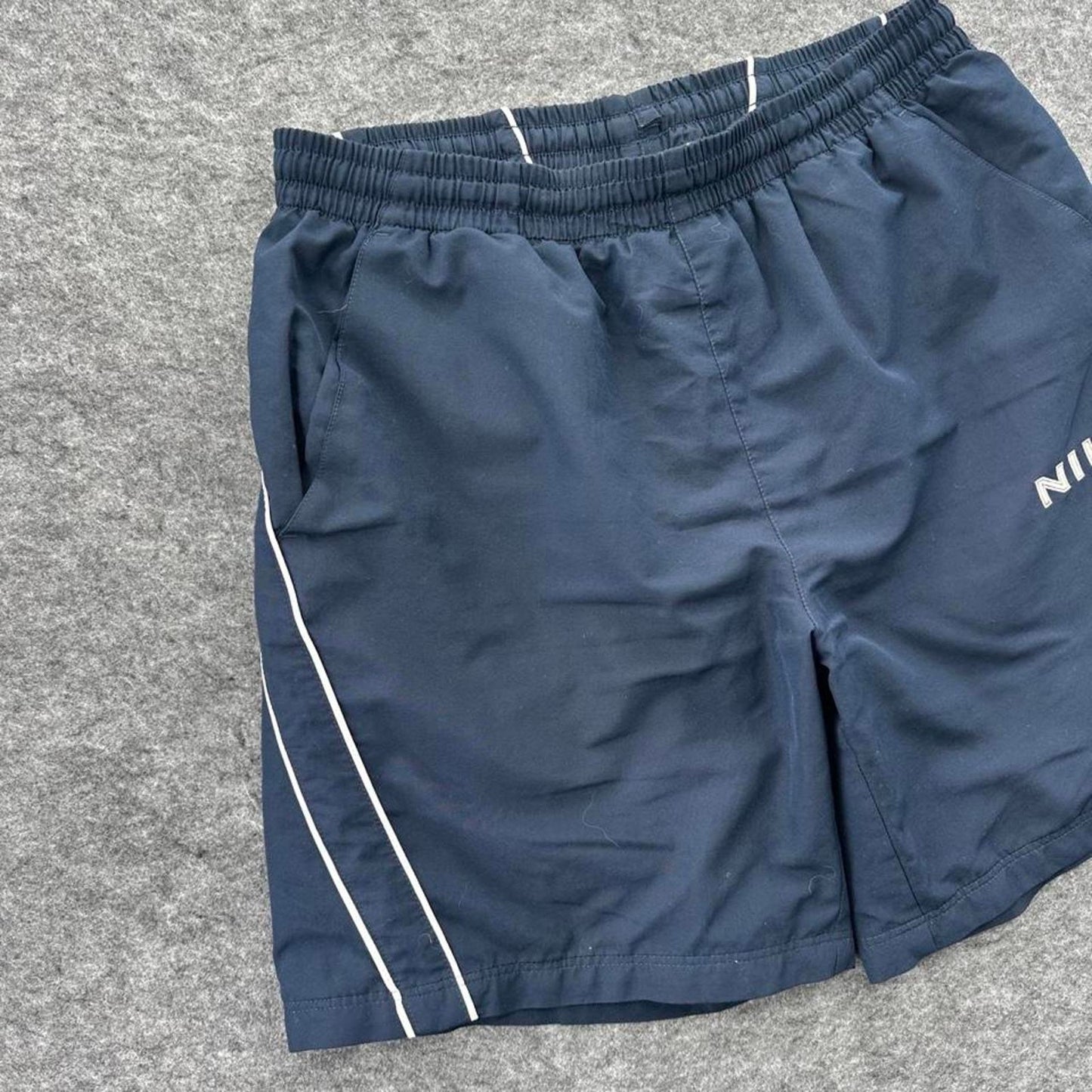 Nike navy blue shorts with