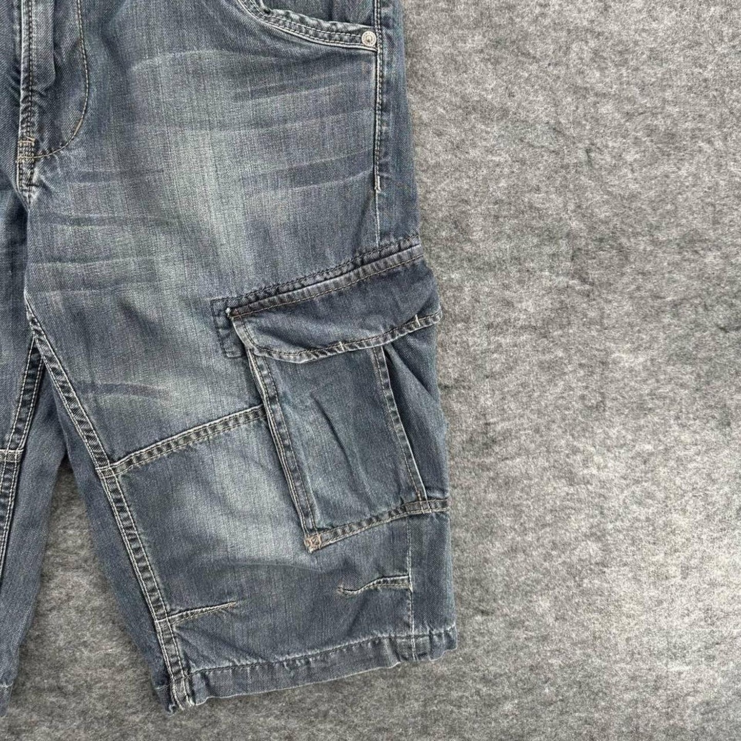 Y2k ca baggy cargo denim