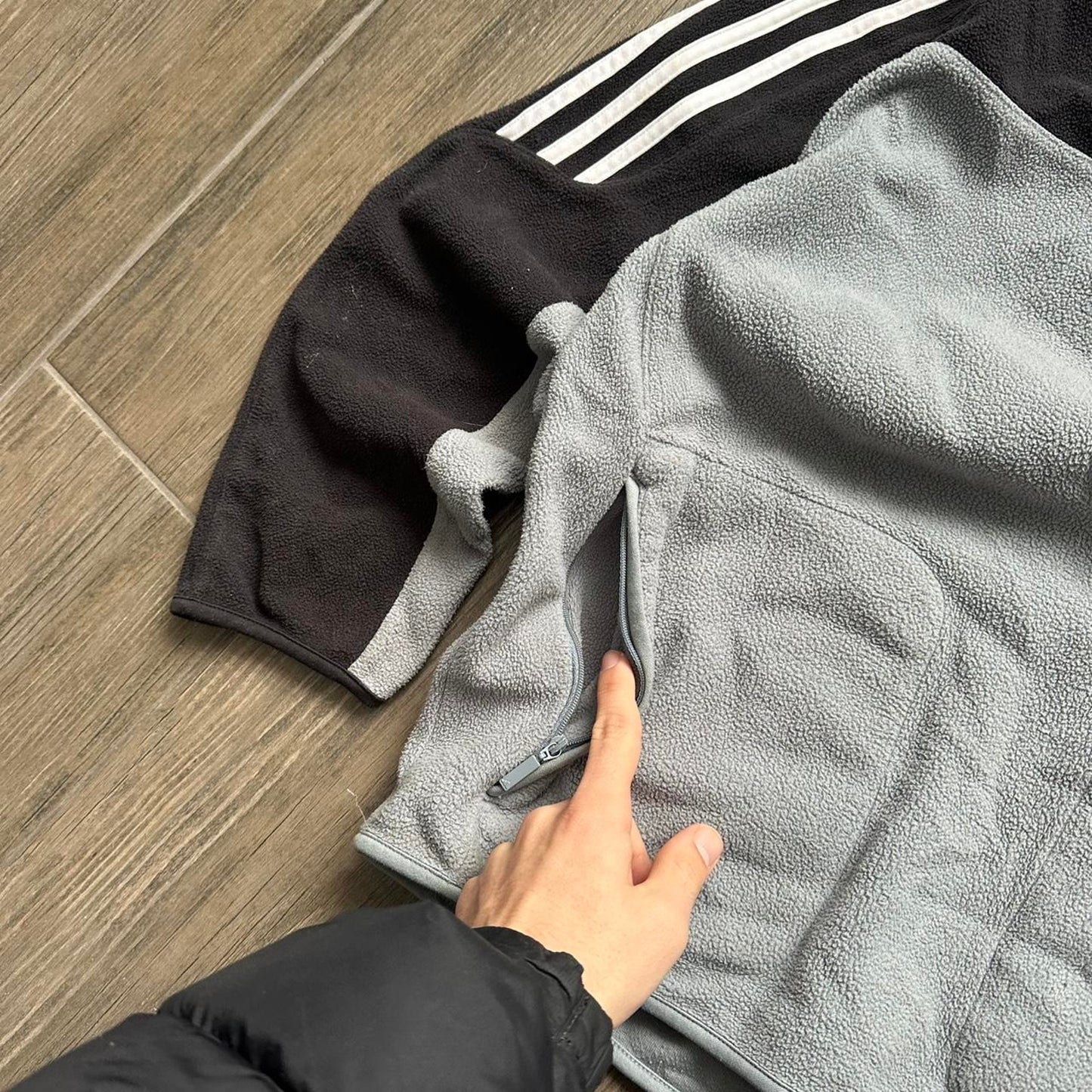 Adidas fleece oversized y2k S jumper