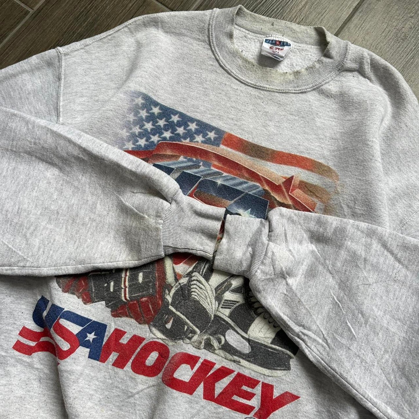 Vintage 90s hockey sweatshirt