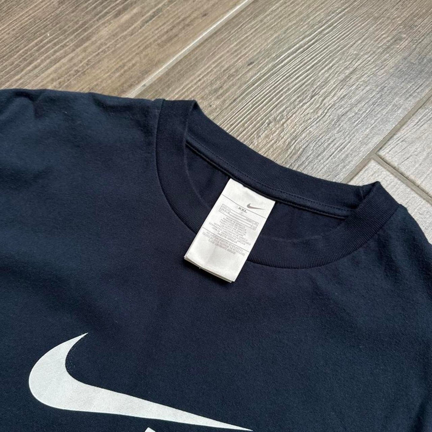 Nike navy blue football t-shirt