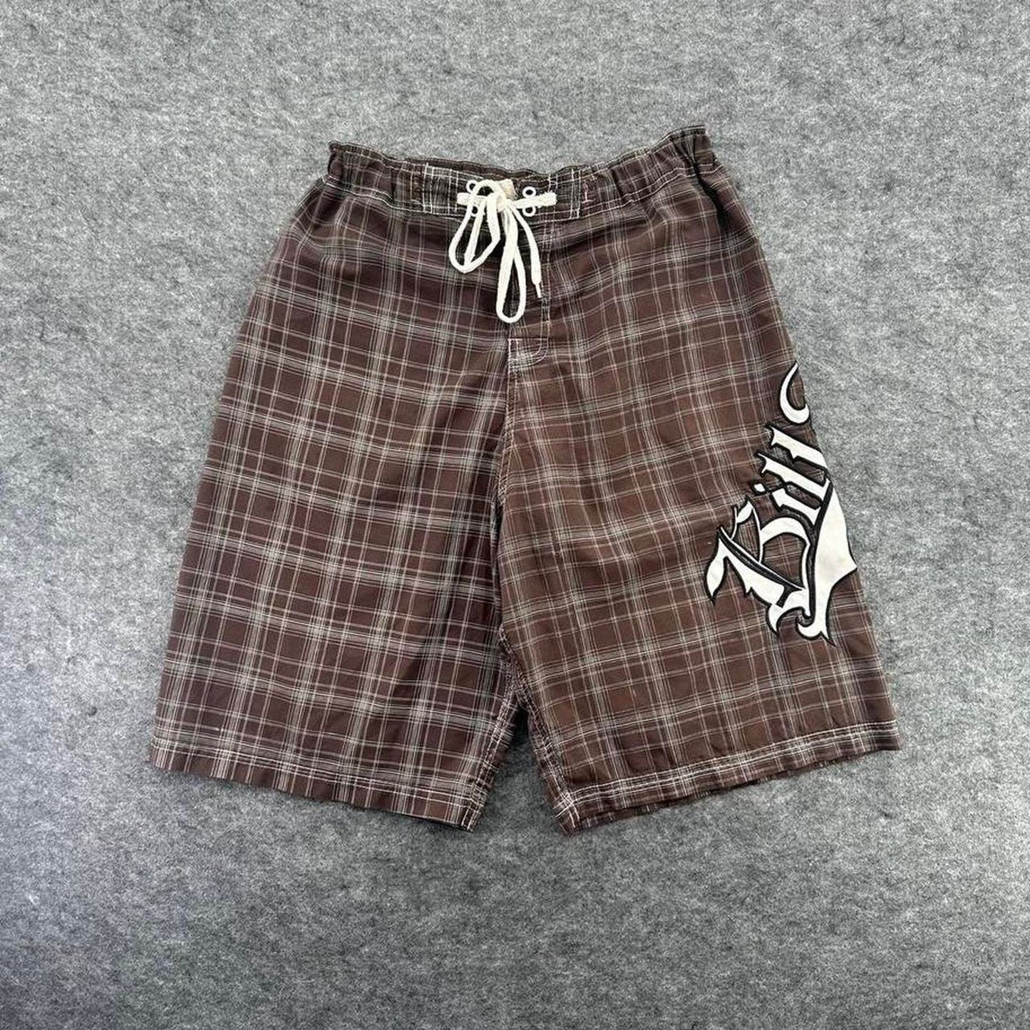 Y2k billabong brown white