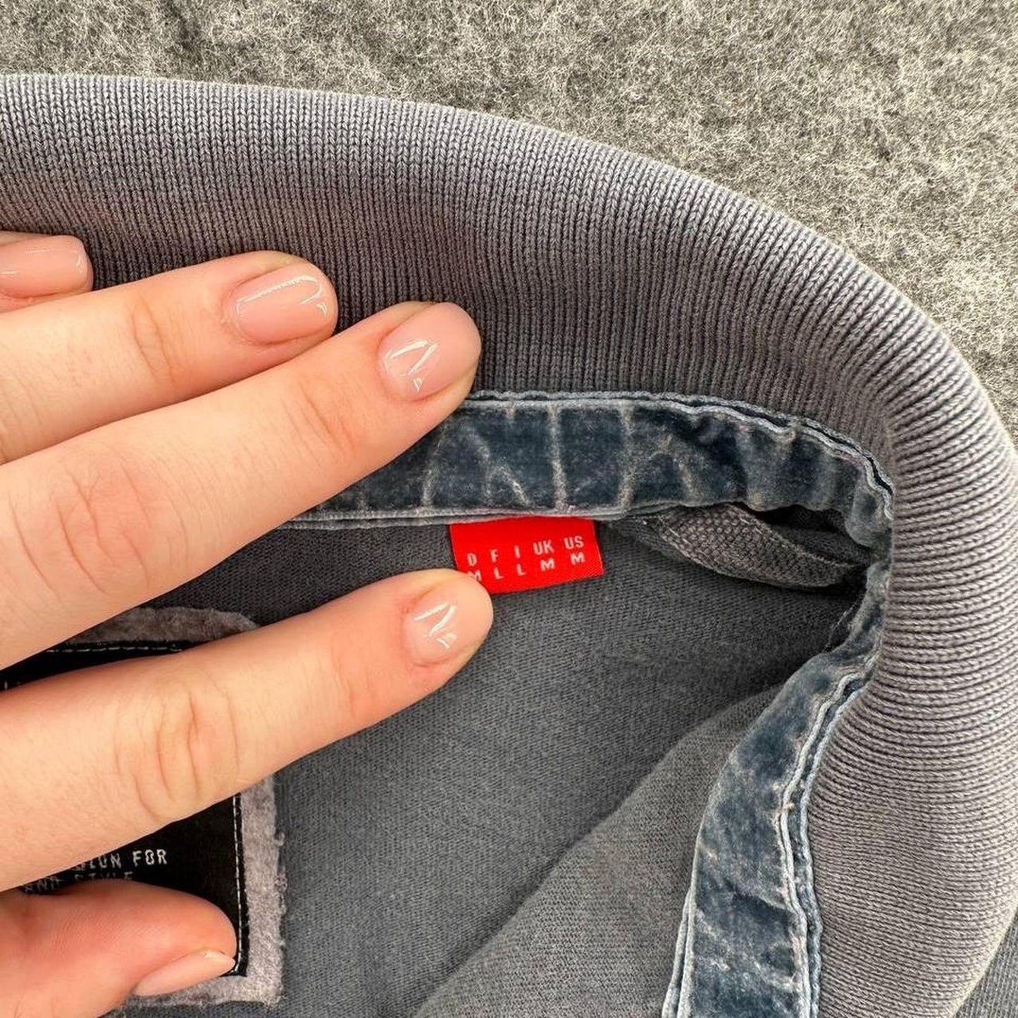 Y2k esprit long sleeve polo
