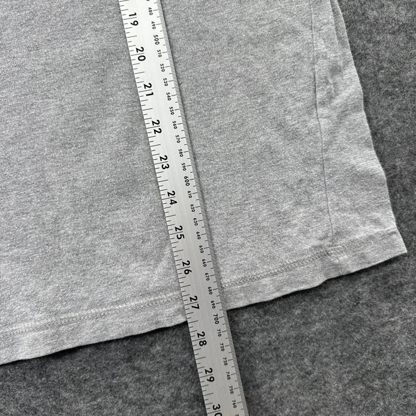 Nike grey tee with green
