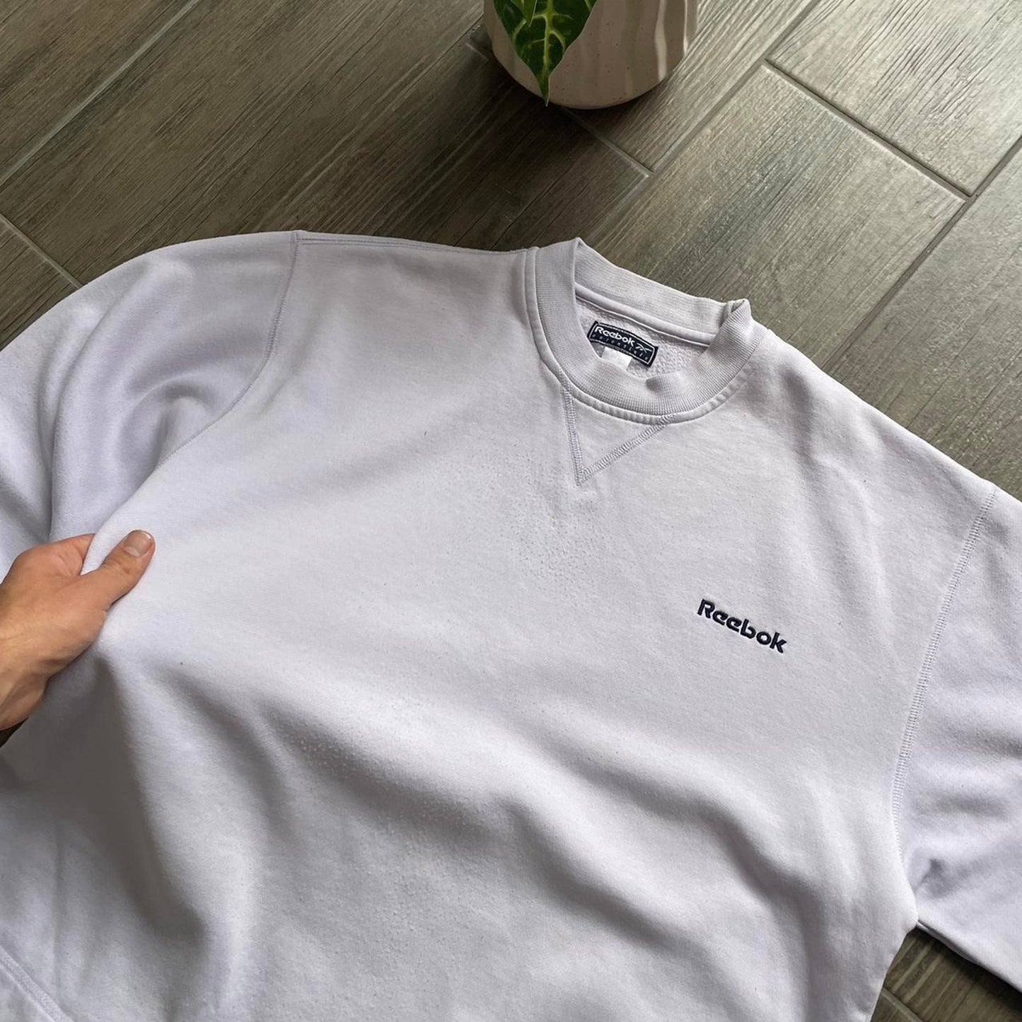 Reebok baggy pink streetwear S sweatshirt