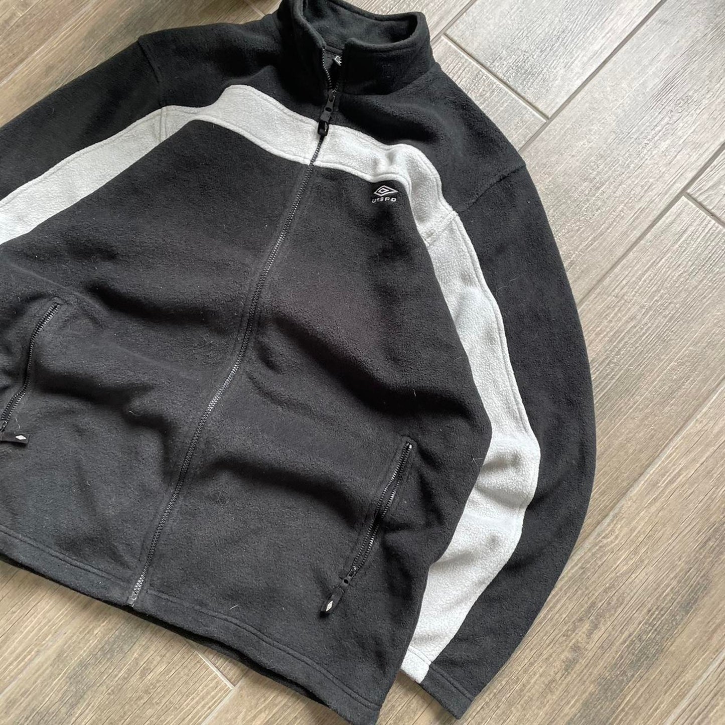 Umbro y2k fleece zip jumper
