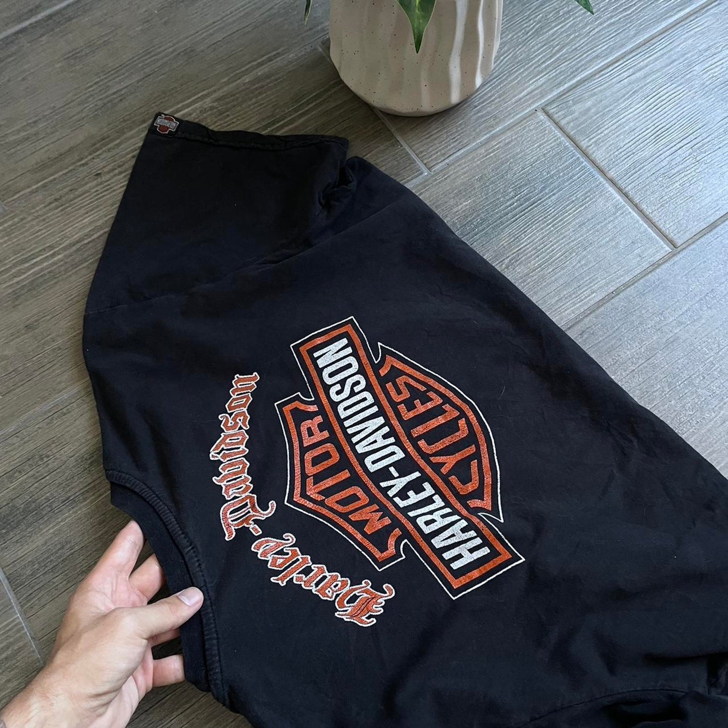 Harley davidson y2k moto tee