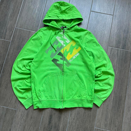 Billabong y2k baggy zip hoodie