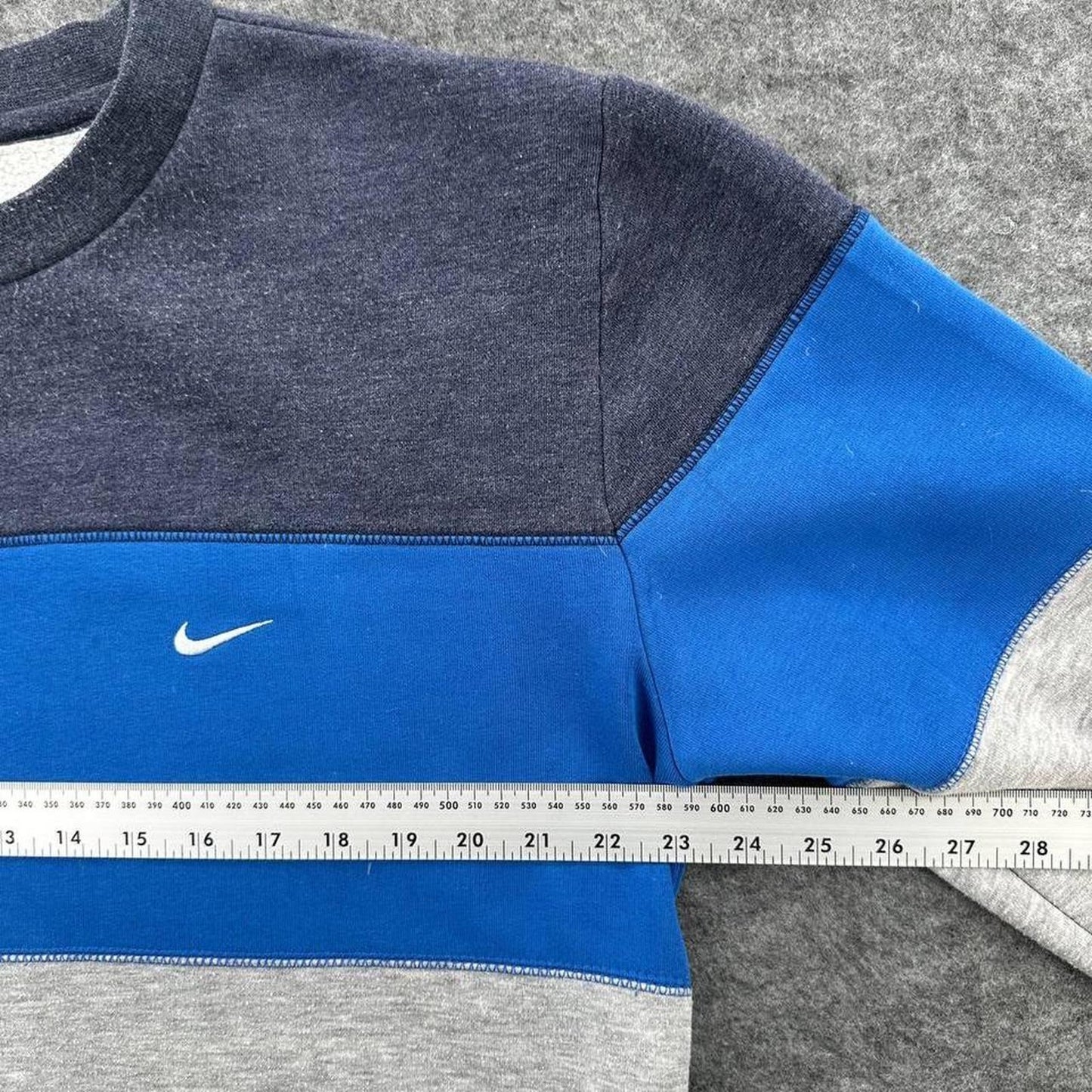 Nike blue gray and navy