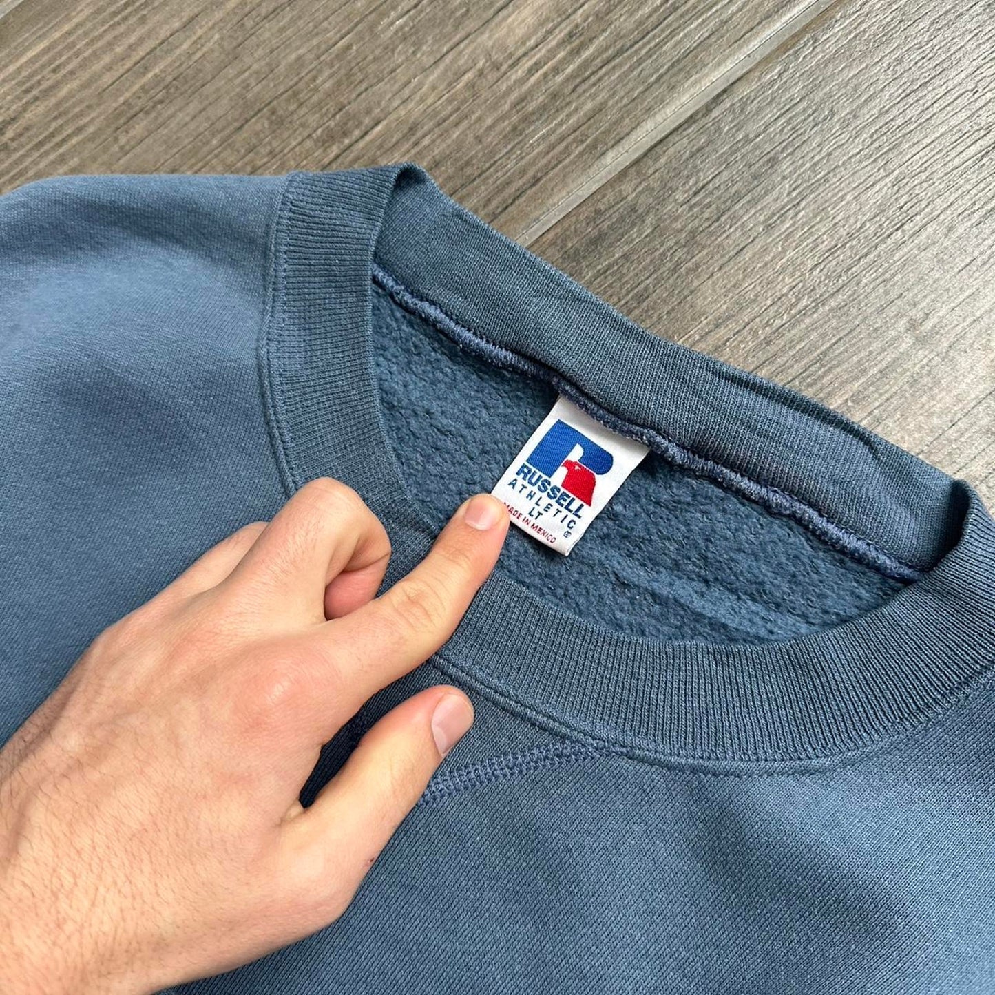 Russel athletic blue sweatshirt