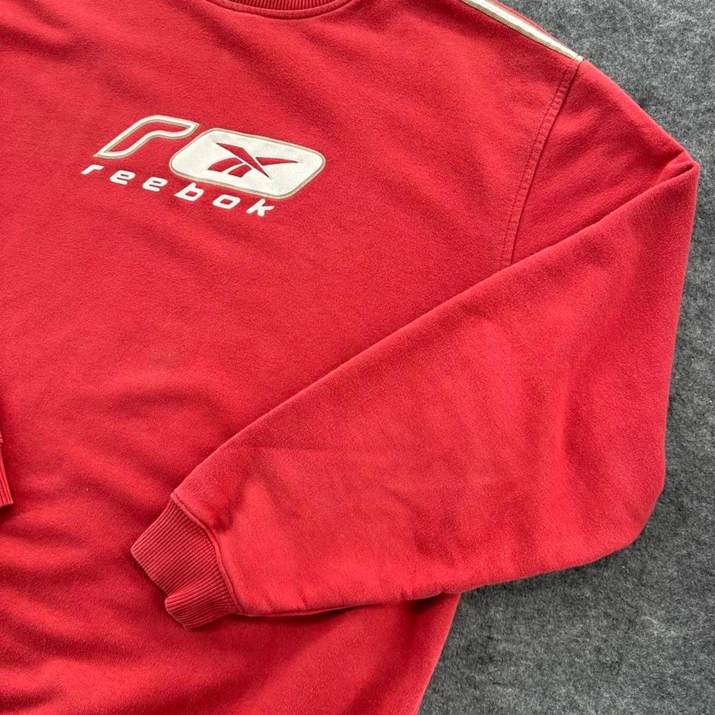 Reebok red crewneck sweatshirt
