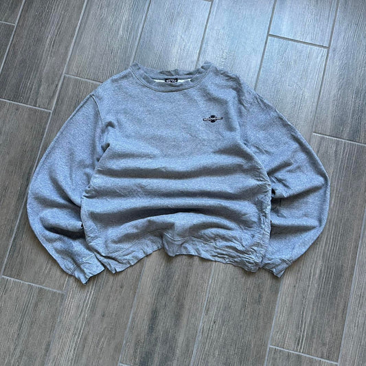 Independent vintage grey y2k baggy sweatshirt