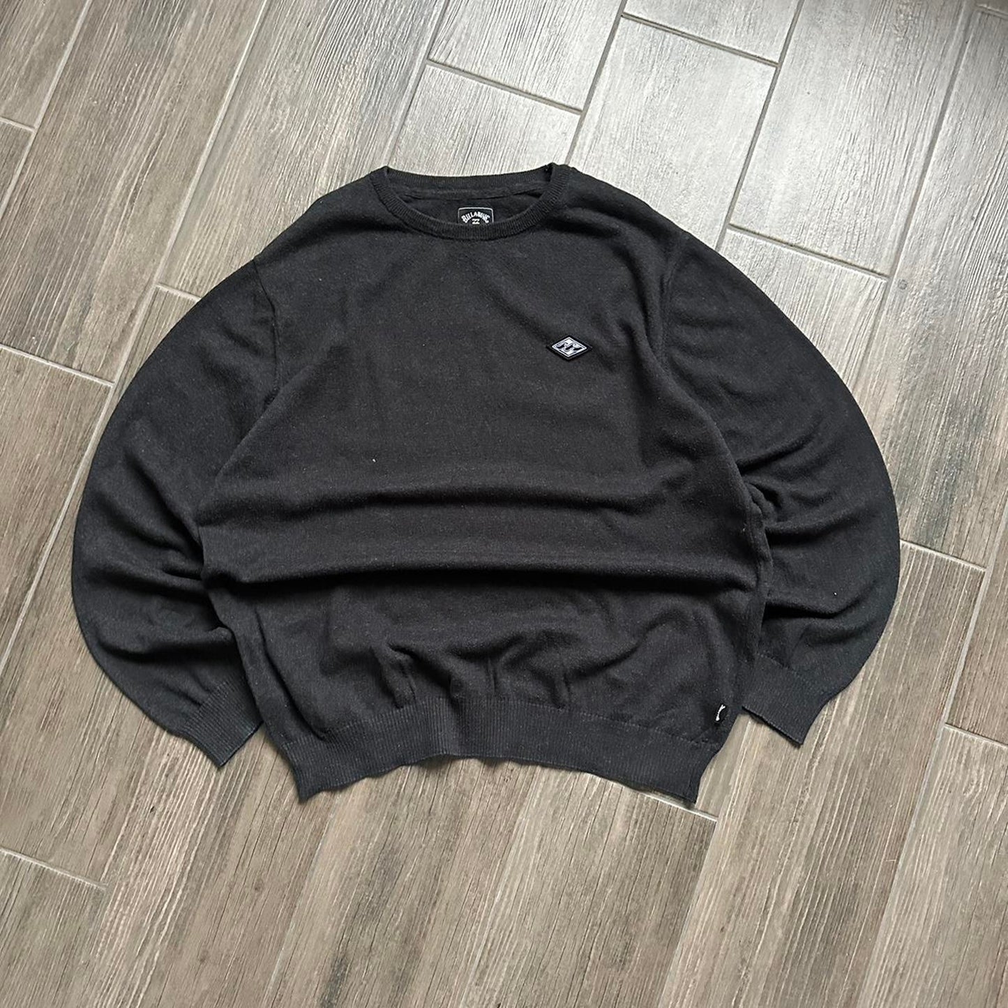 Billabong black knitted surf baggy L sweater