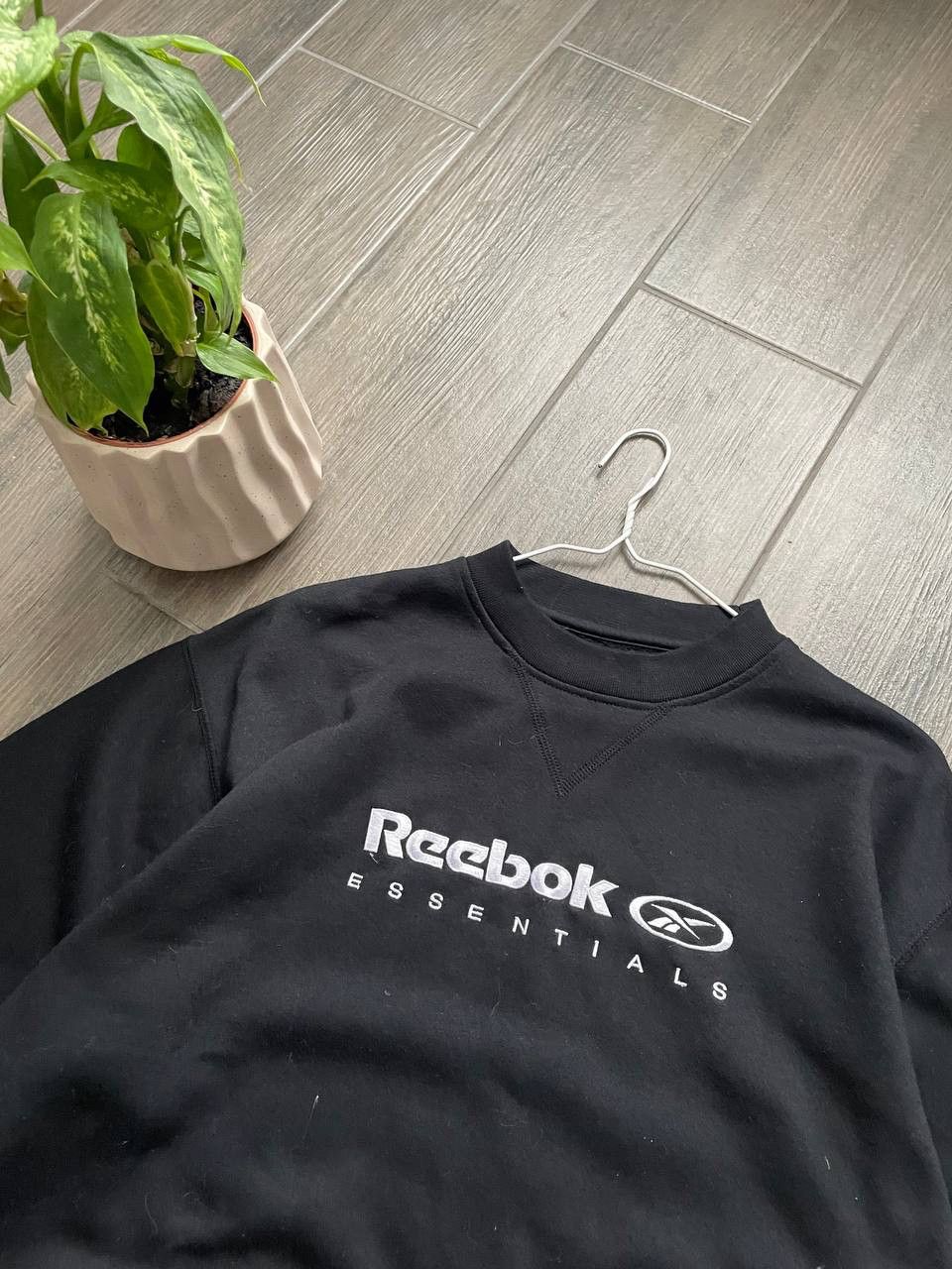 Reebok black women skate sweatshirt