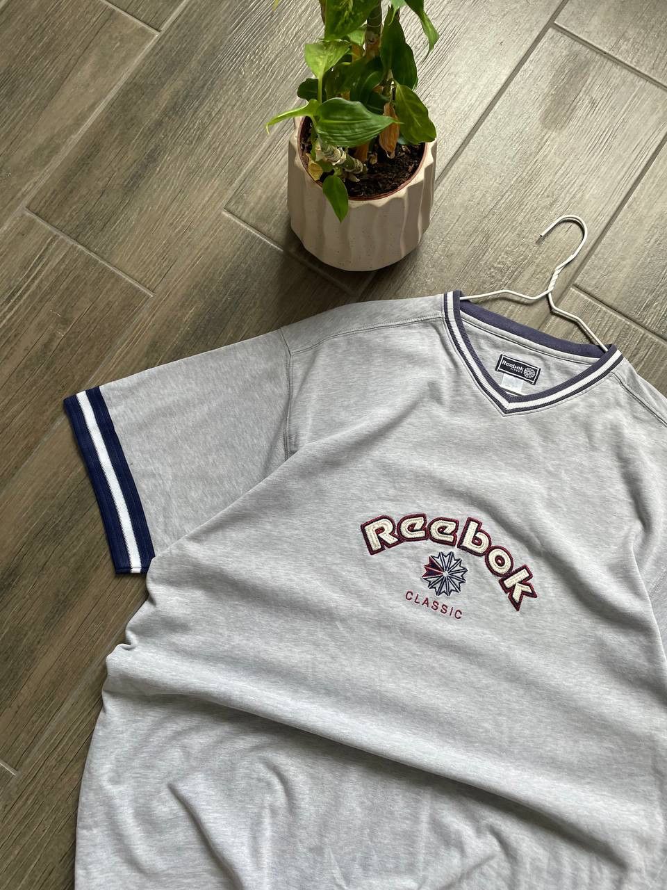 Reebok vintage baggy big logo t-shirt