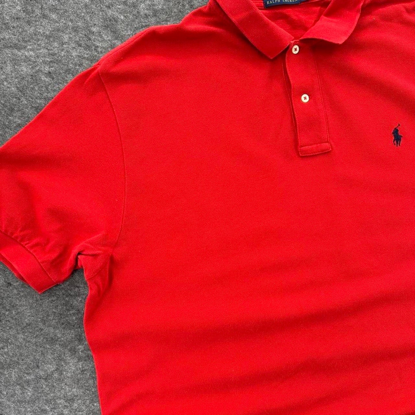 Ralph lauren red polo shirt