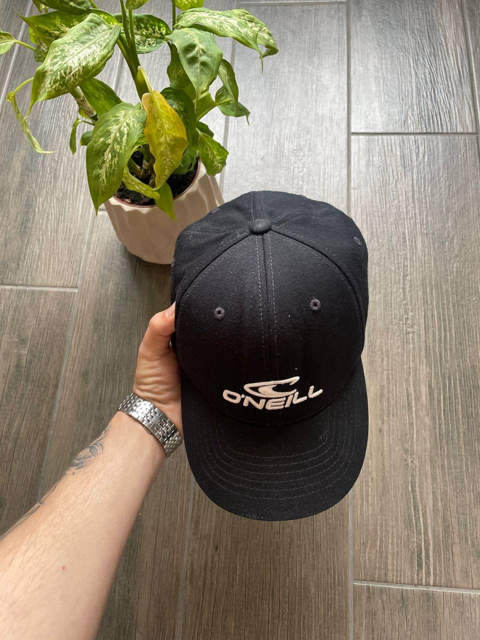 Oneill black y2k surf cap hat