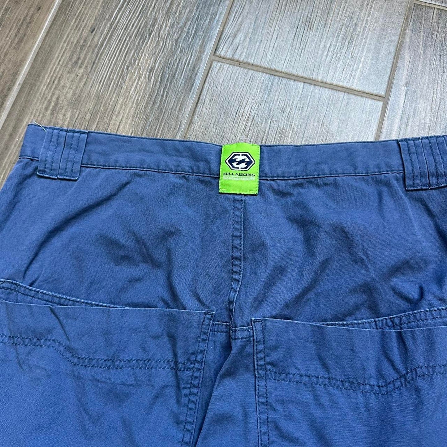Billabong navy blue baggy shorts