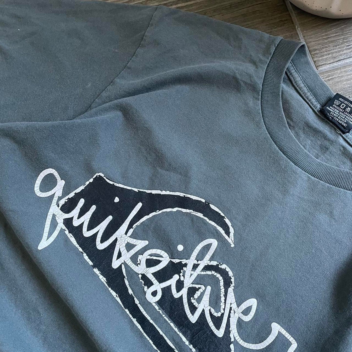 Quiksilver baggy surf y2k tee