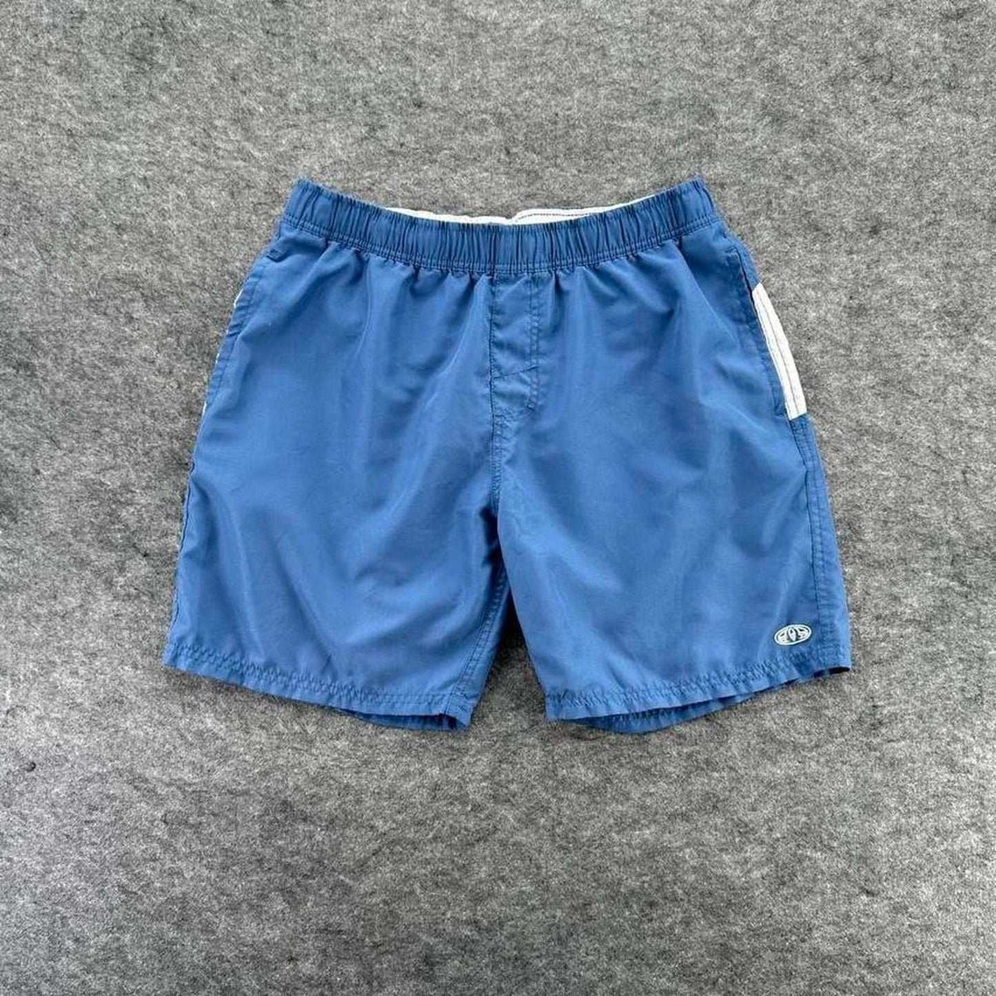 Animal blue swim shorts with