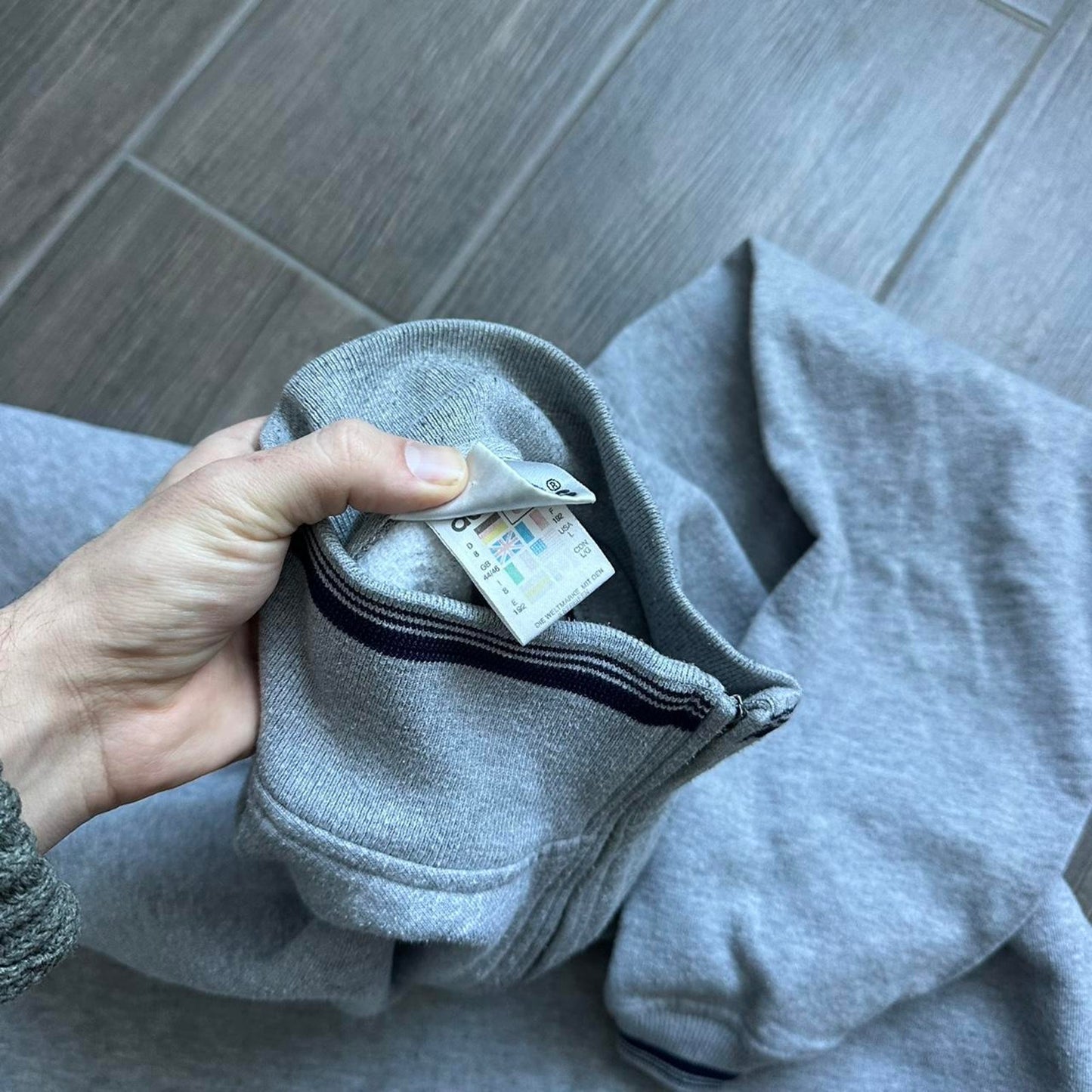 Adidas 13 grey baggy jumper
