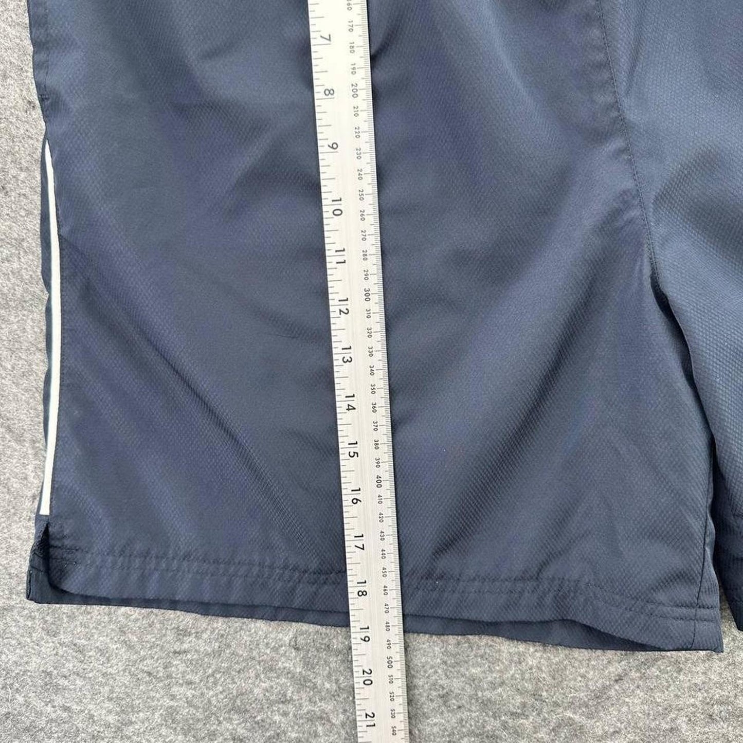 Y2k reebok navy blue shorts