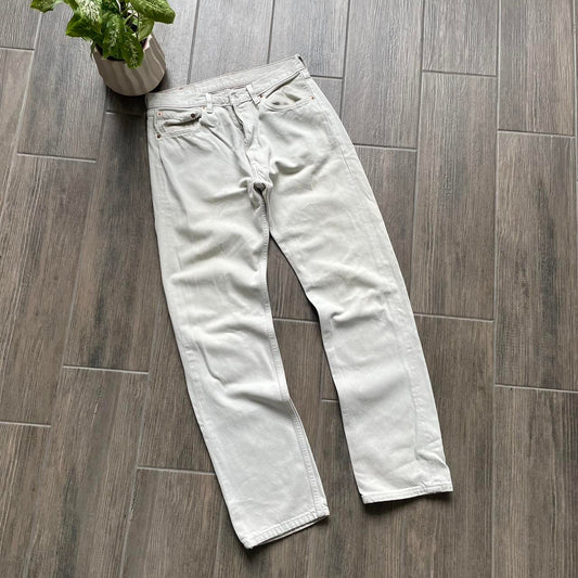 Levis beige vintage denim jeans