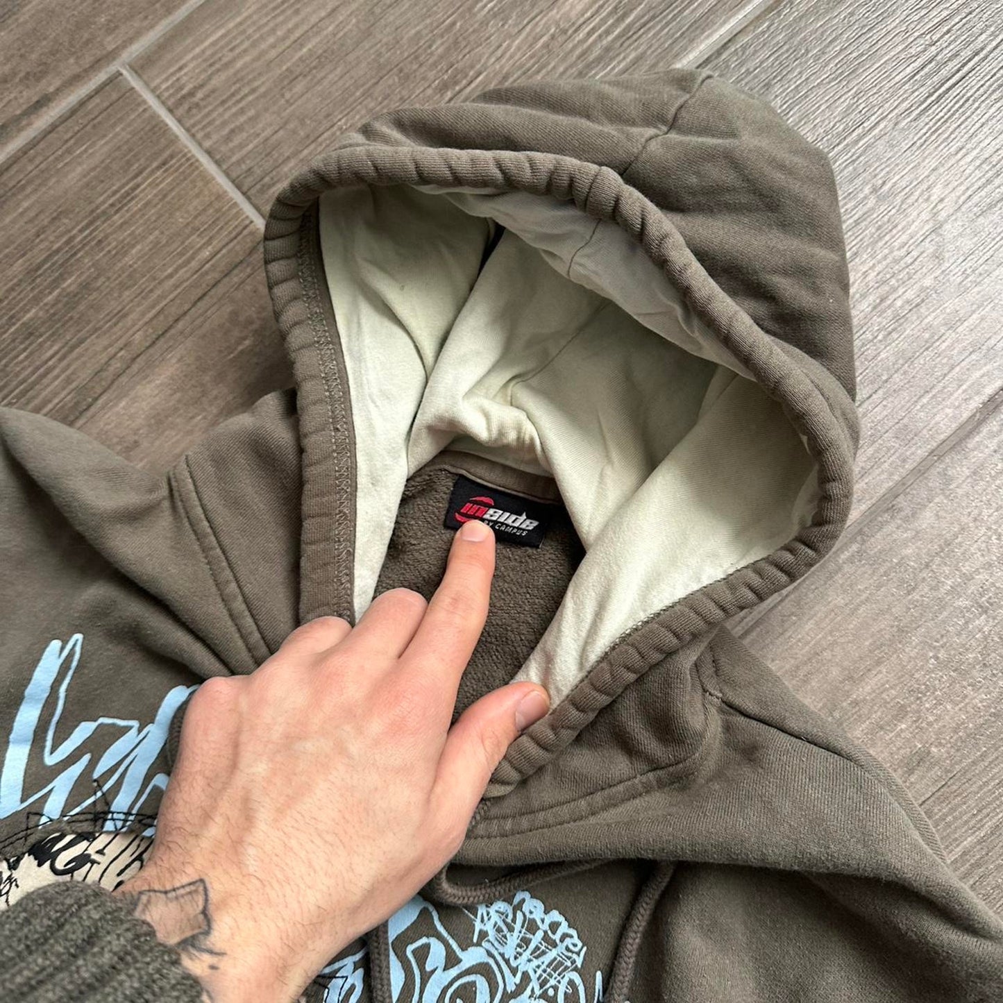 Y2k skater style baggy hoodie