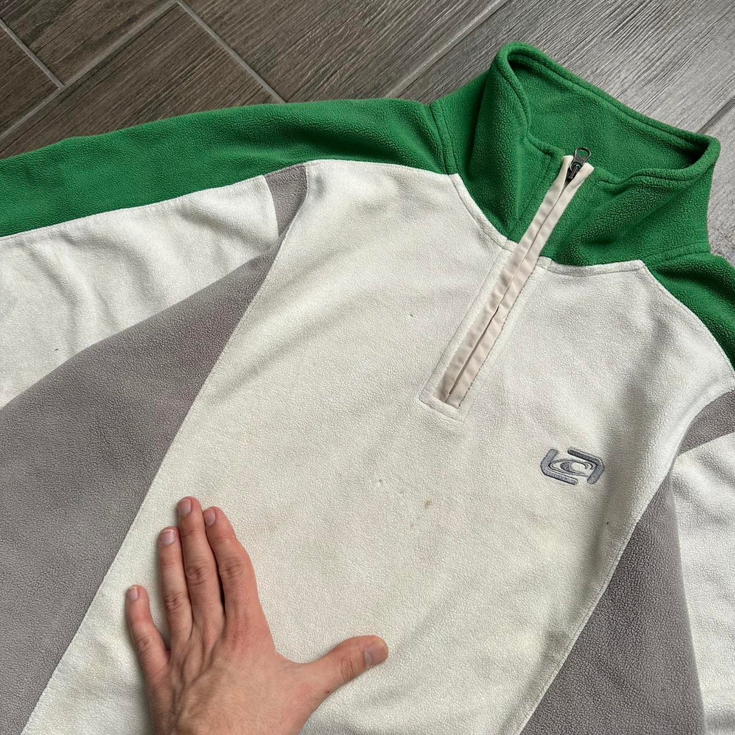 Oneill quarter zip fleece vintage jumper