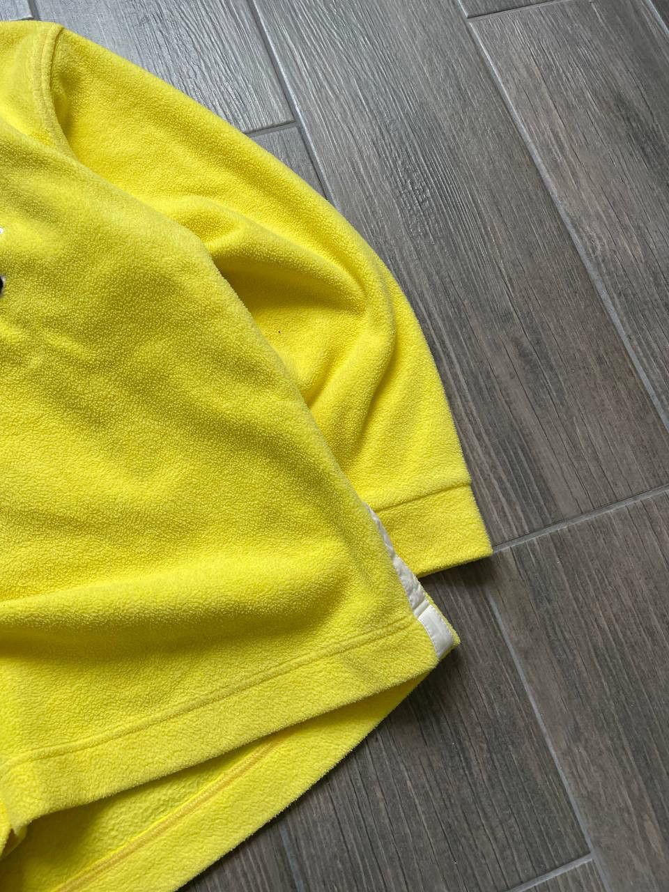 Oneill yellow fleece surf jumper