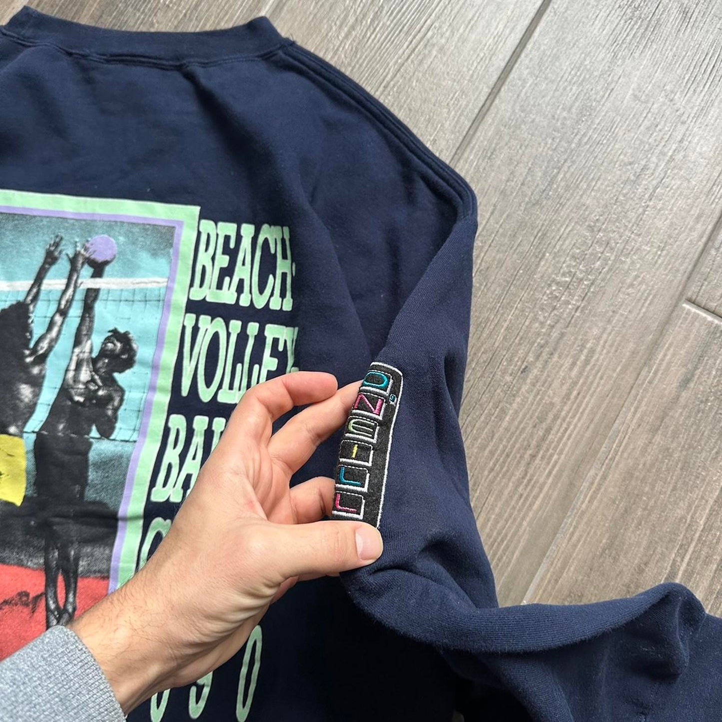 Oneill archive 90s surf-wear baggy L-XL sweatshirt