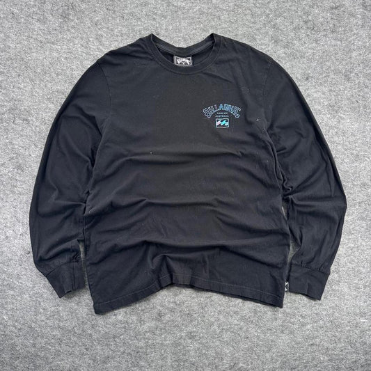 Billabong Vintage Black Long Sleeve Shirt