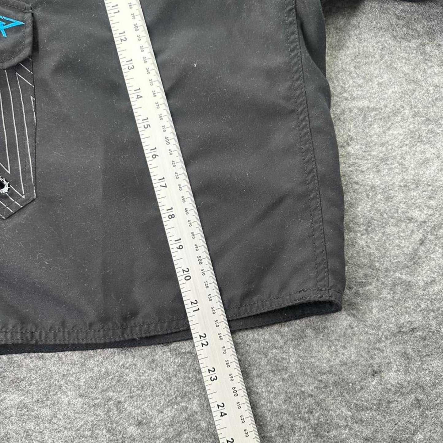 Fox racing black board shorts