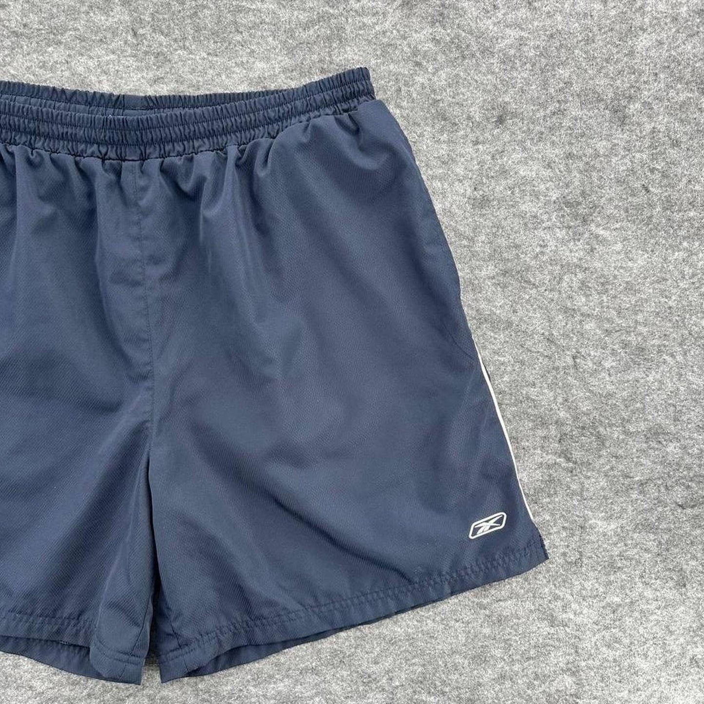 Y2k reebok navy blue shorts