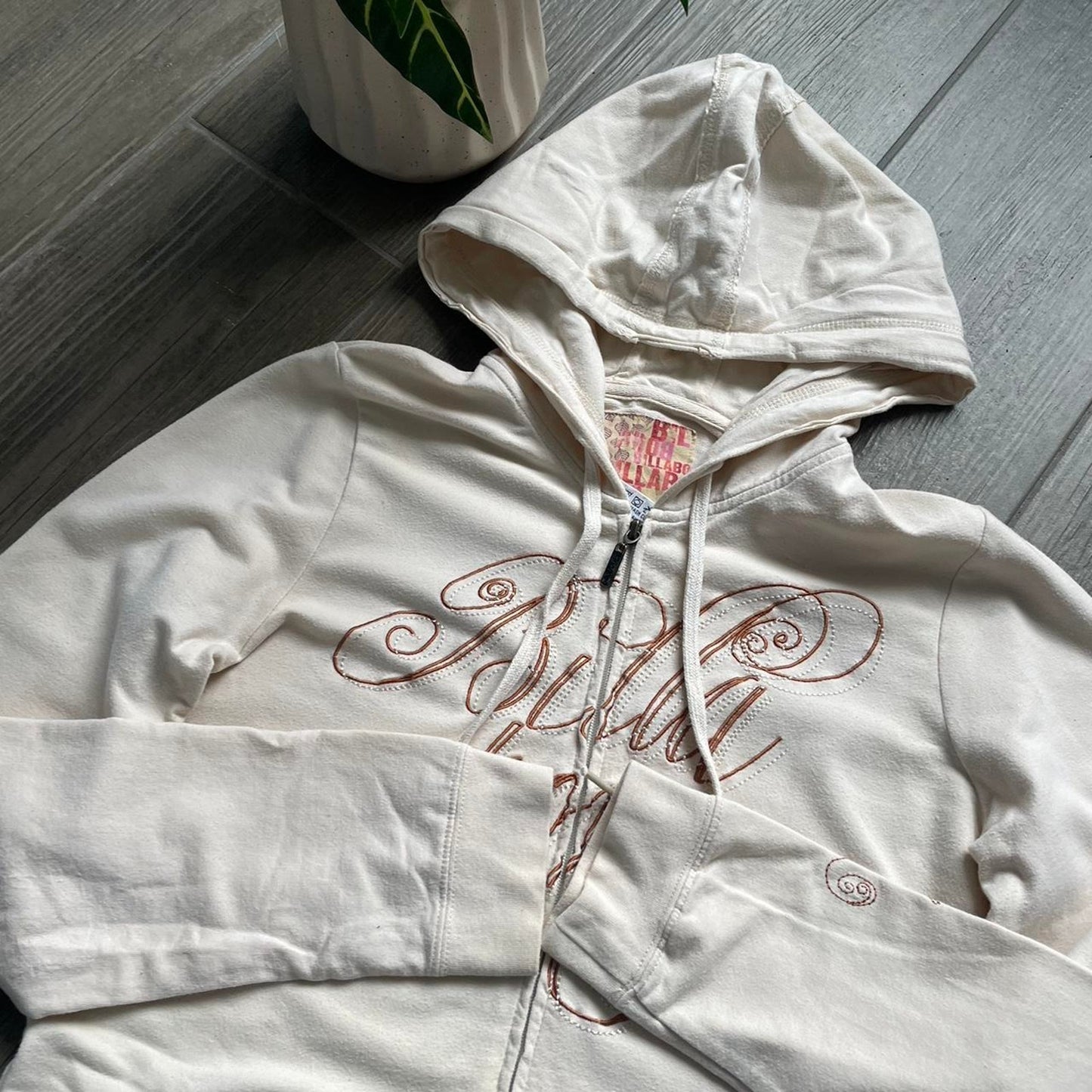 Billabong women Japanese fade y2k vintage hoodie
