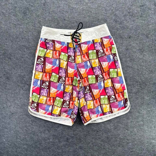Reef board shorts with multicolored