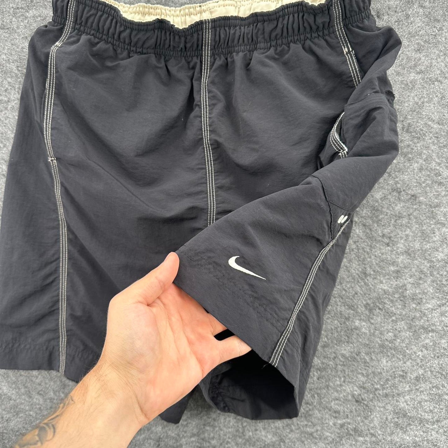 Nike black running shorts with