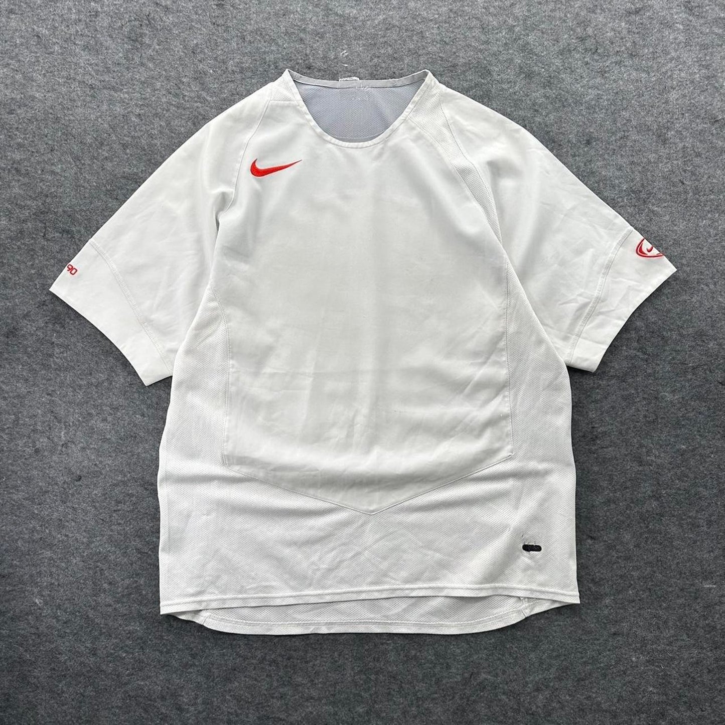 Nike white red soccer
