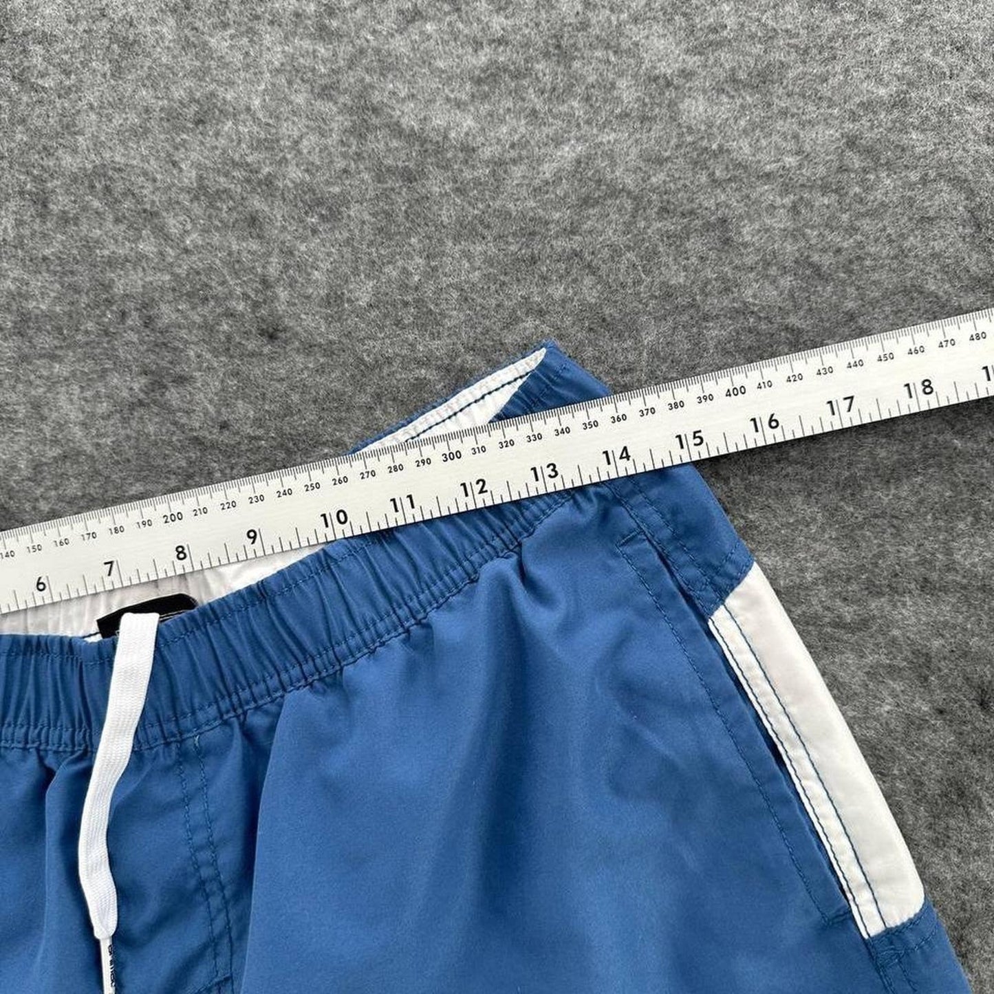 Animal blue swim shorts with