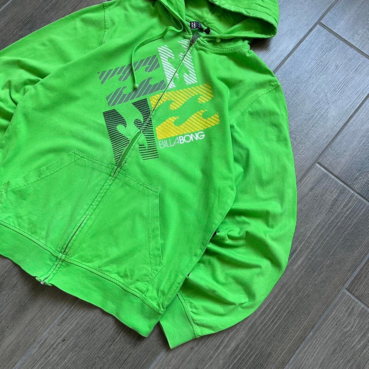 Billabong y2k baggy zip hoodie