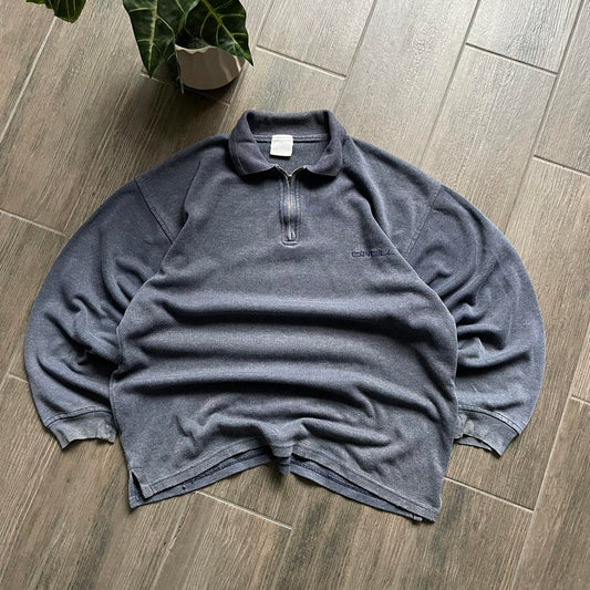 Oneill grey y2k baggy surf jumper XL