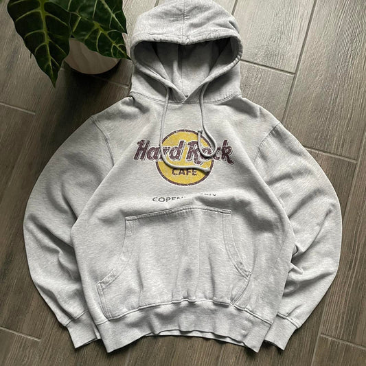 Hard Rock y2k baggy style hoodie