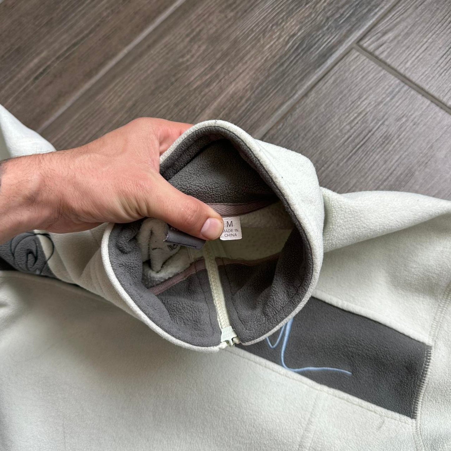 Rip curl cream fleece quarter