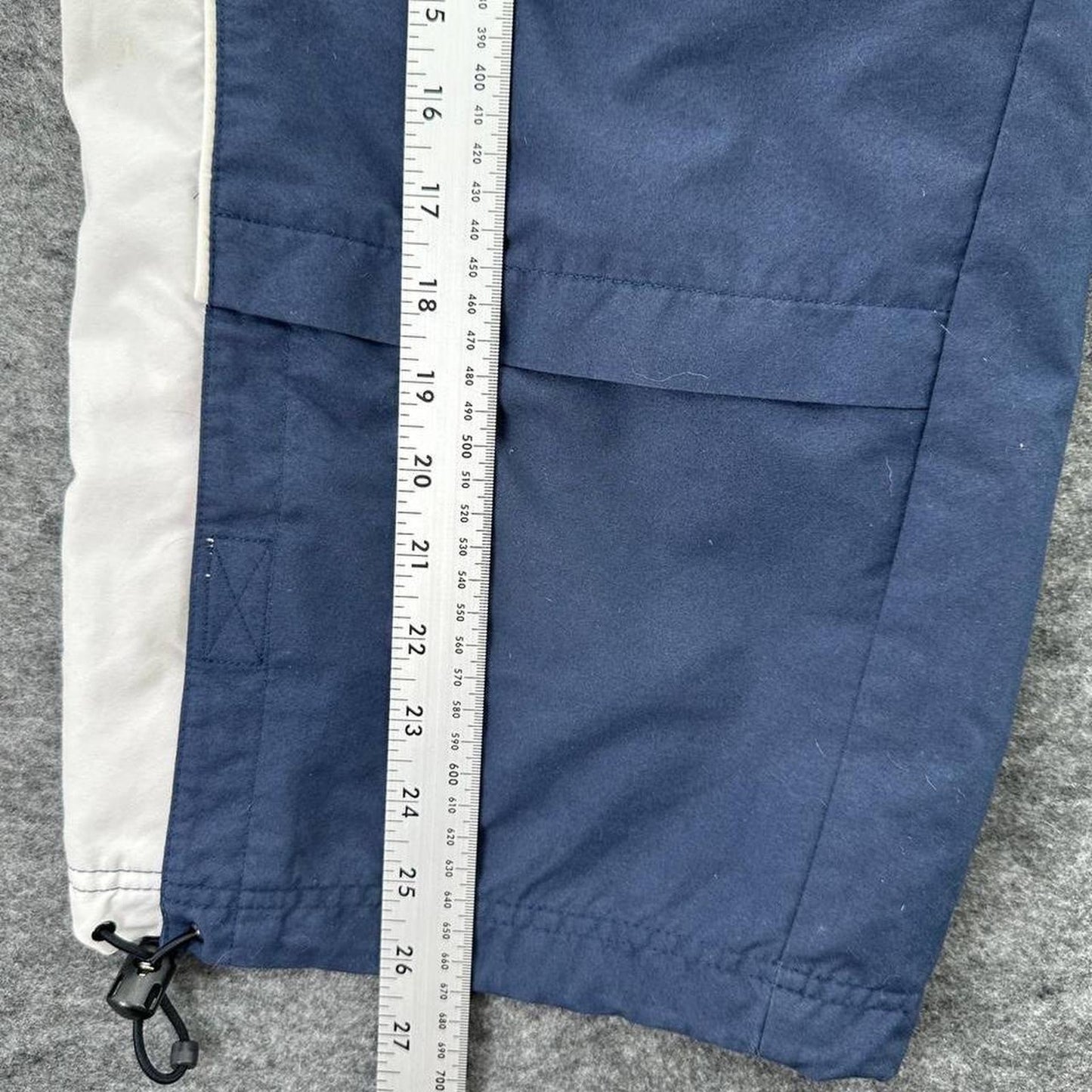 Y2k nike baggy track shorts