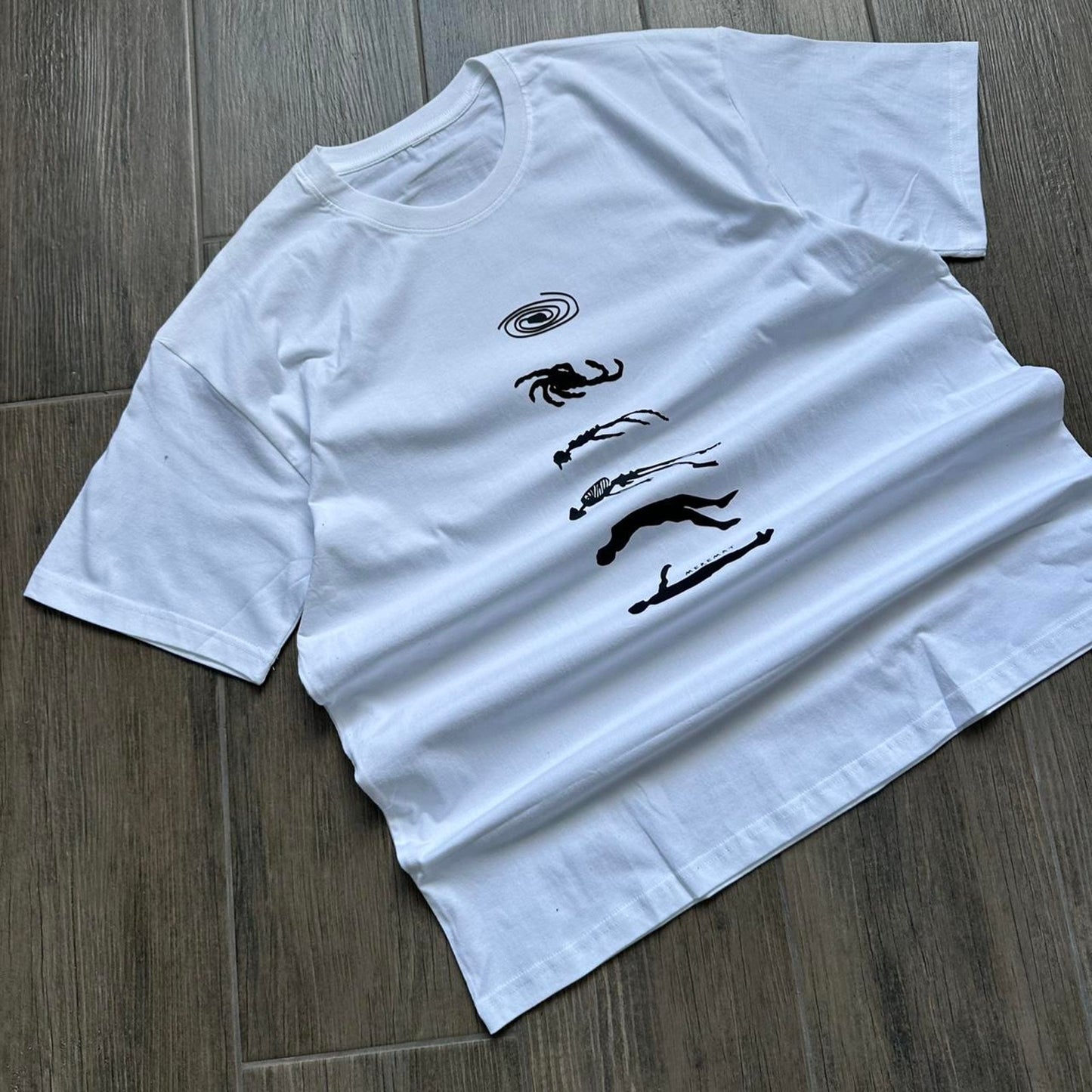 Human to universe evolution graphic