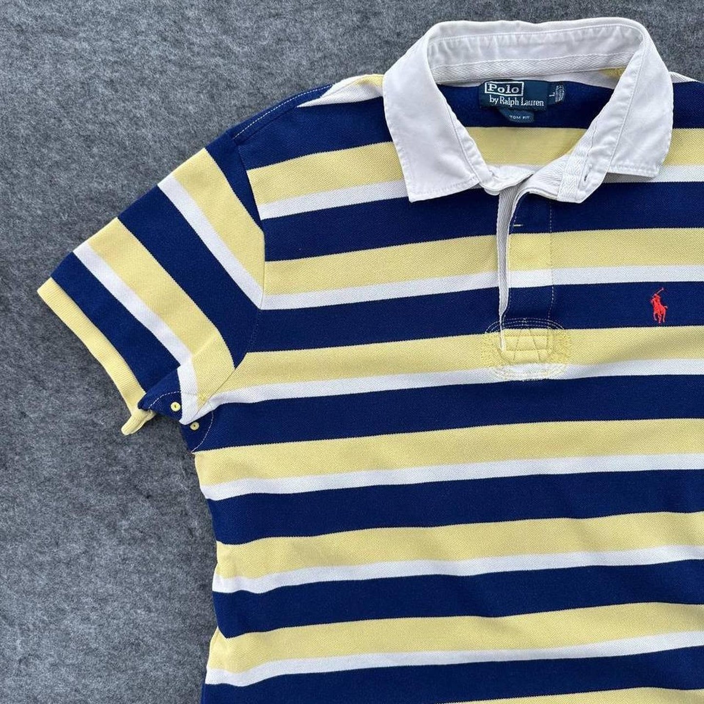 Polo ralph lauren yellow navy