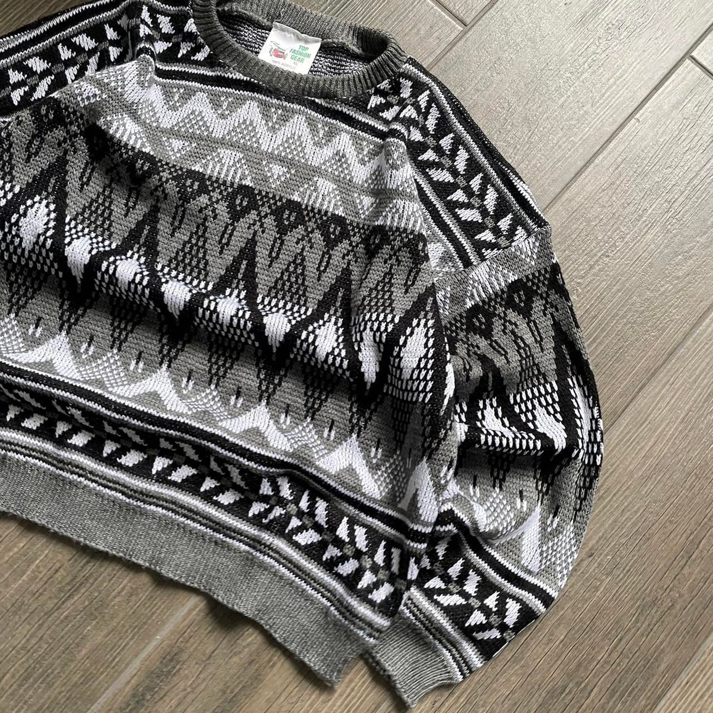 Y2k vintage made in UK XL jumper