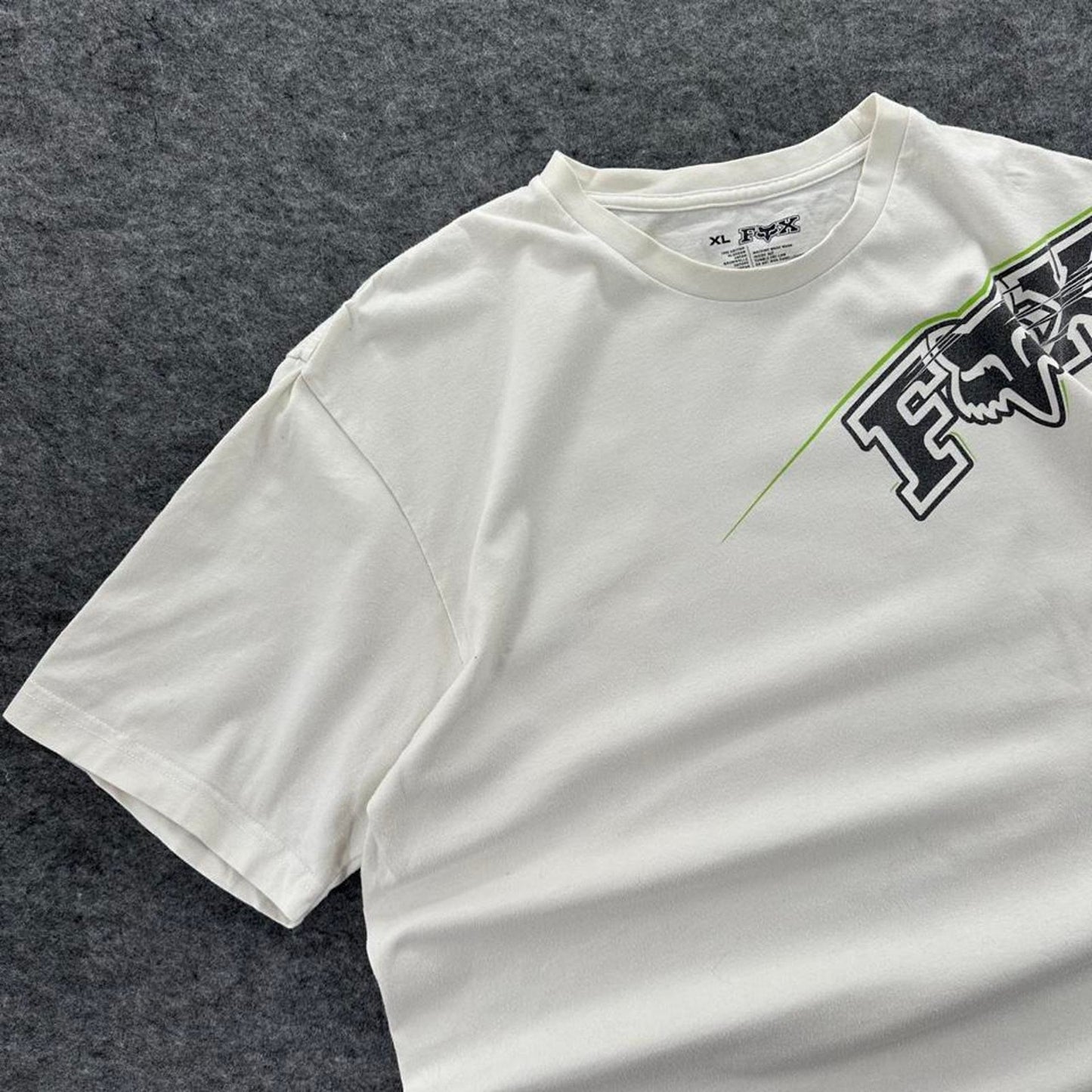 Fox racing white t shirt
