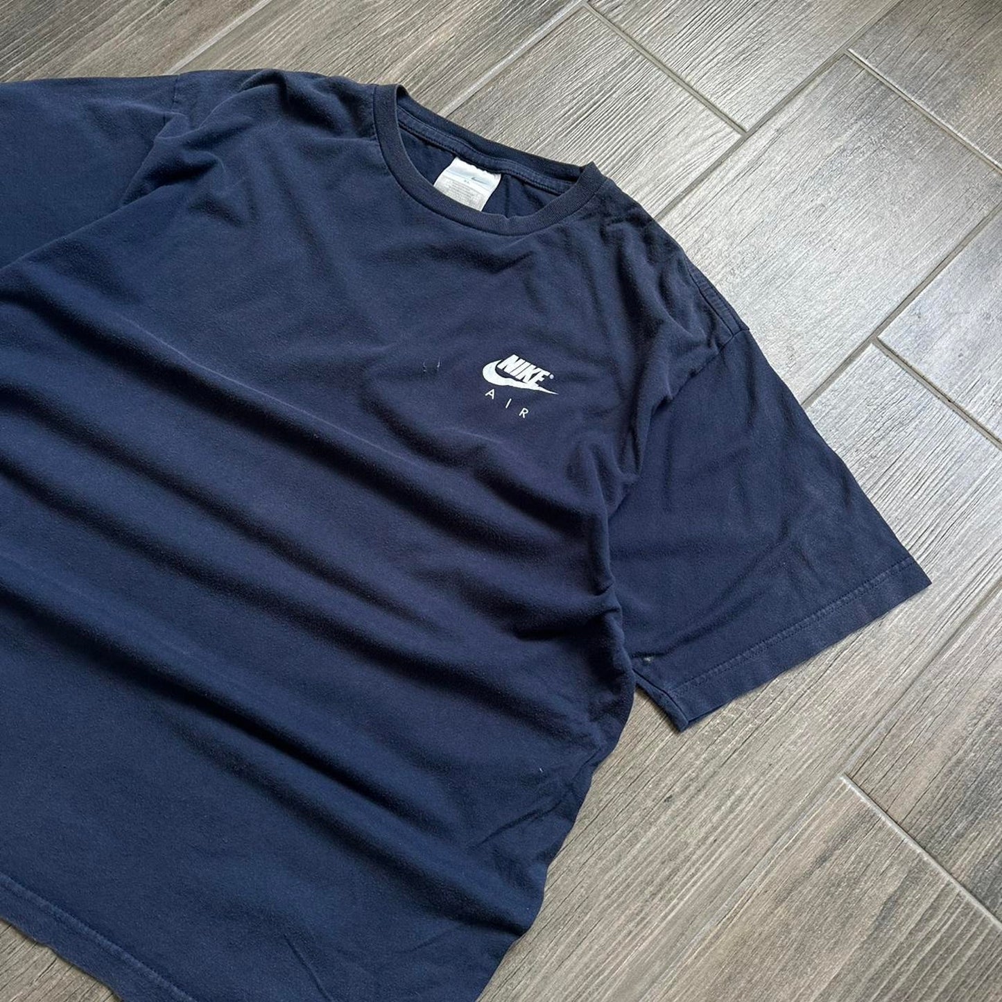 Nike air navy blue t shirt